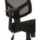 AOSP Screen Back Task Chair - Black Fabric Seat